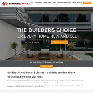 Builders Choice Blinds and Shutters - LloydWeb Portfolio Therese Lloyd