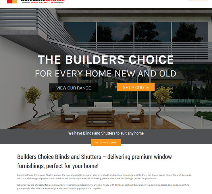 Builders Choice Blinds and Shutters - LloydWeb Portfolio Therese Lloyd