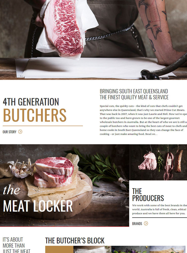 Prime Cut Meats - LloydWeb Portfolio Therese Lloyd